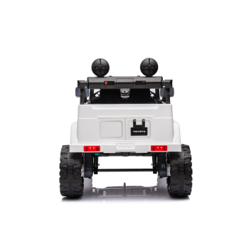 Toyota FJ Cruiser dla dzieci Biały + Pilot + Napęd 4x4 + Audio LED + EVA + Wolny Start